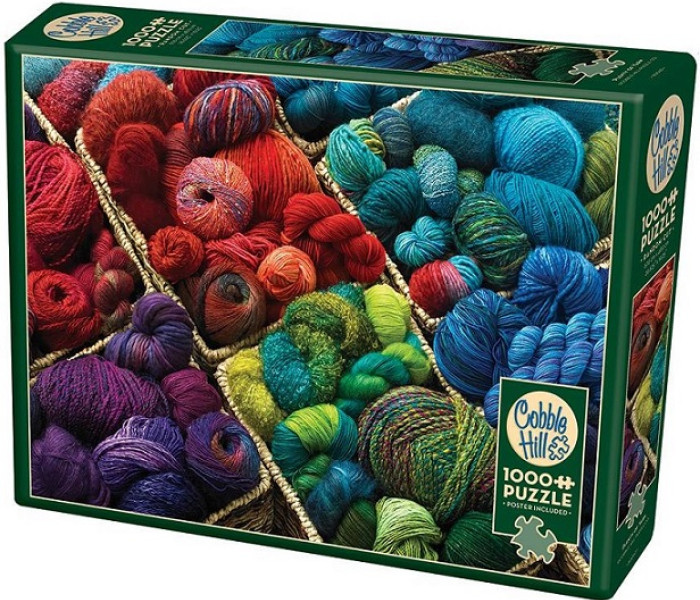 Puzzle - Cobble Hill - Barevná klubka vlny